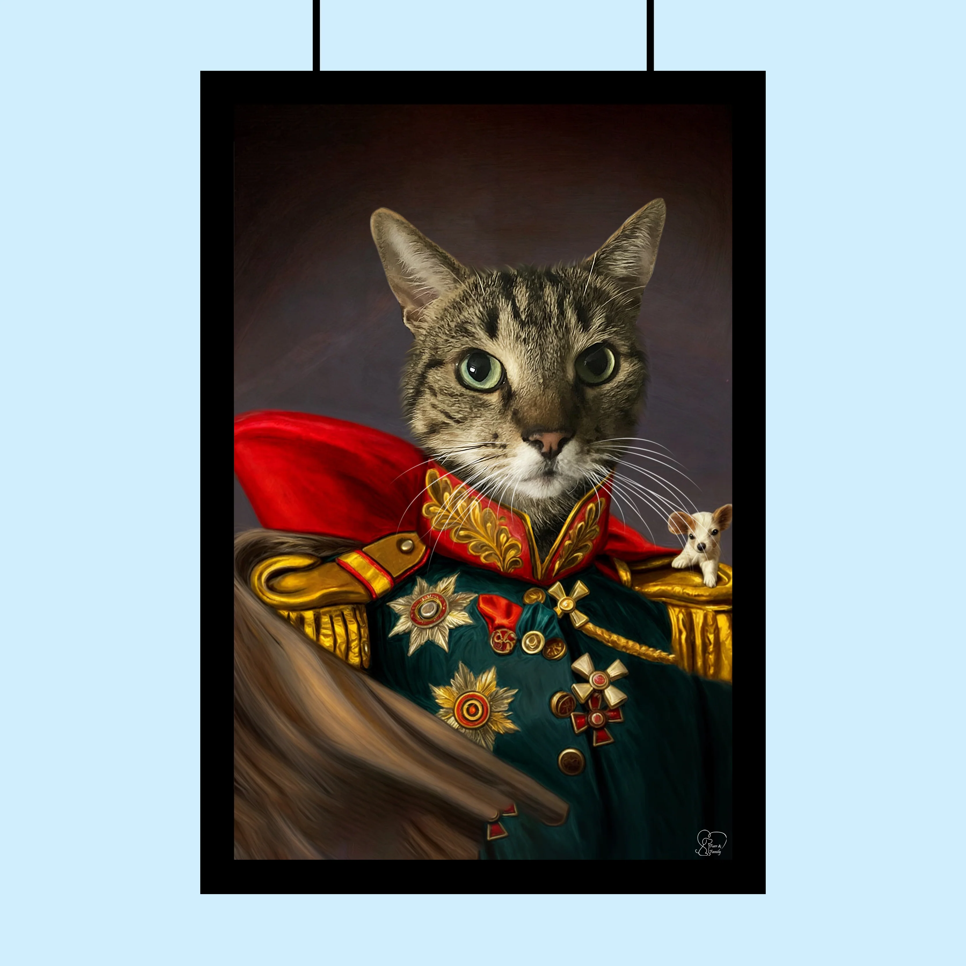 The Grand Admiral Pet Portrait